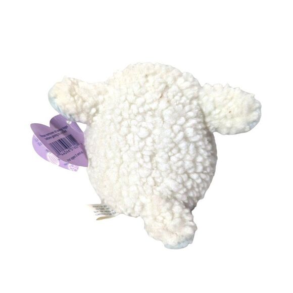Swibco Puffkins Bluebelle the Lamb Plush DOB 4-11-98 Blue White 5 x 4 x 4.5 Inch - Picture 4 of 5